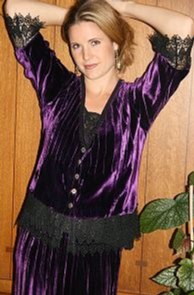 Kena top in purple