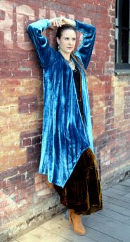 Asia Coat in Turqouise
