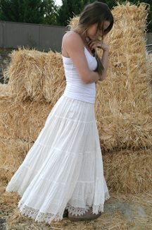 linen petticoat