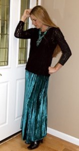 Michelle Skirt in turqouise