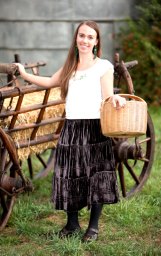 mini flare skirt & top