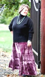 Rebekah in rosewood color